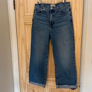 Madewell Perfect Vintage Wide Leg Jeans. Excellent condition. No flaws.